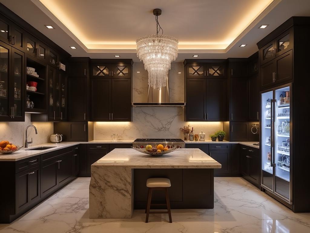 Lighting & Appliance Integration service for luxury kitchens in Beverly Hills and West LA