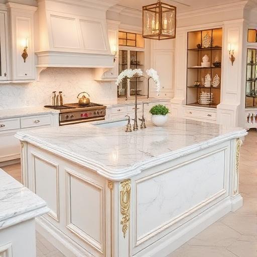 Ogee Edge countertop edge profile for premium kitchen design