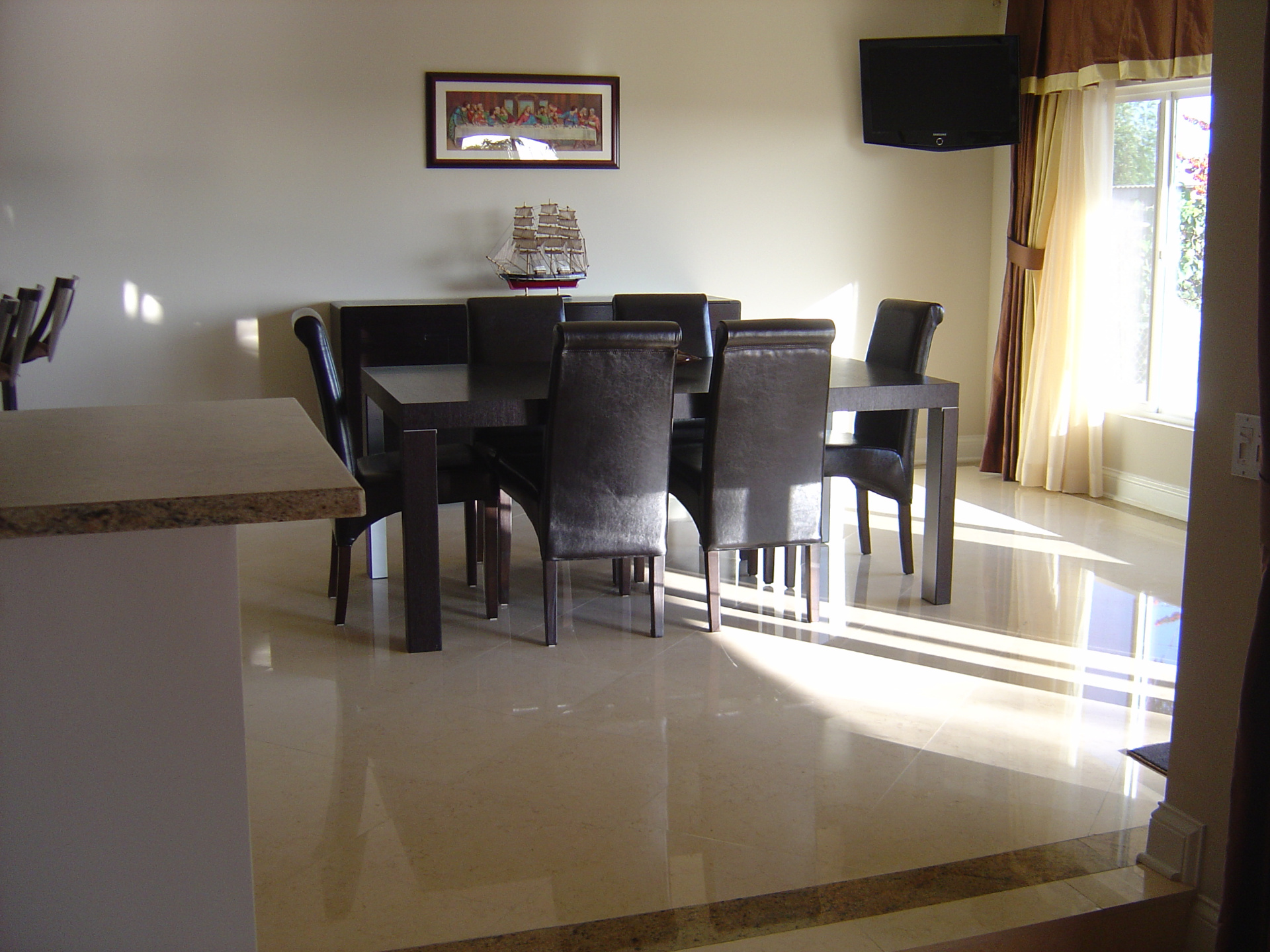 Open Concept Dining after high-end renovation