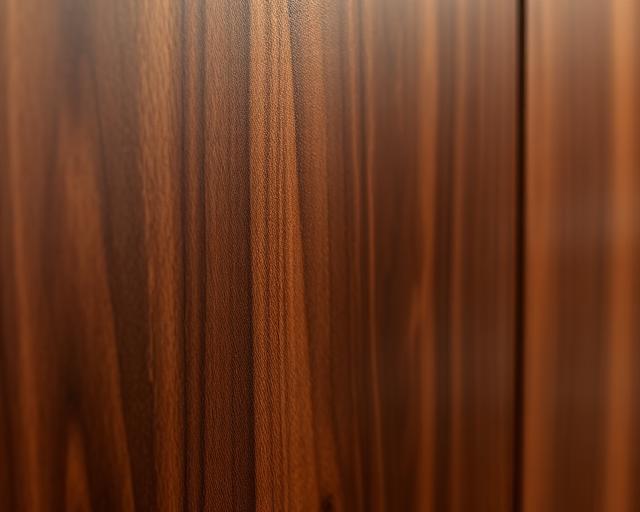 Walnut wood kitchen cabinet sample for luxury Beverly Hills homes